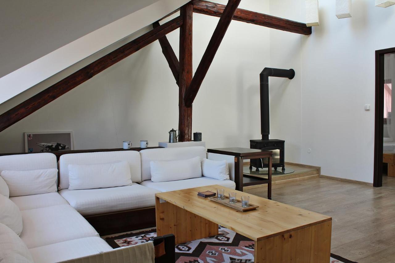 Attic With Parking, Near The Center Of Cb - 110M2 Leilighet Ceske Budejovice Eksteriør bilde