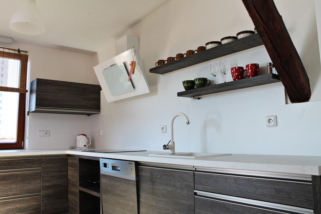 Attic With Parking, Near The Center Of Cb - 110M2 Leilighet Ceske Budejovice Eksteriør bilde